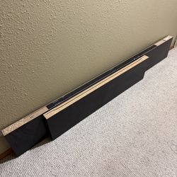 IKEA Black Floating Shelves 
