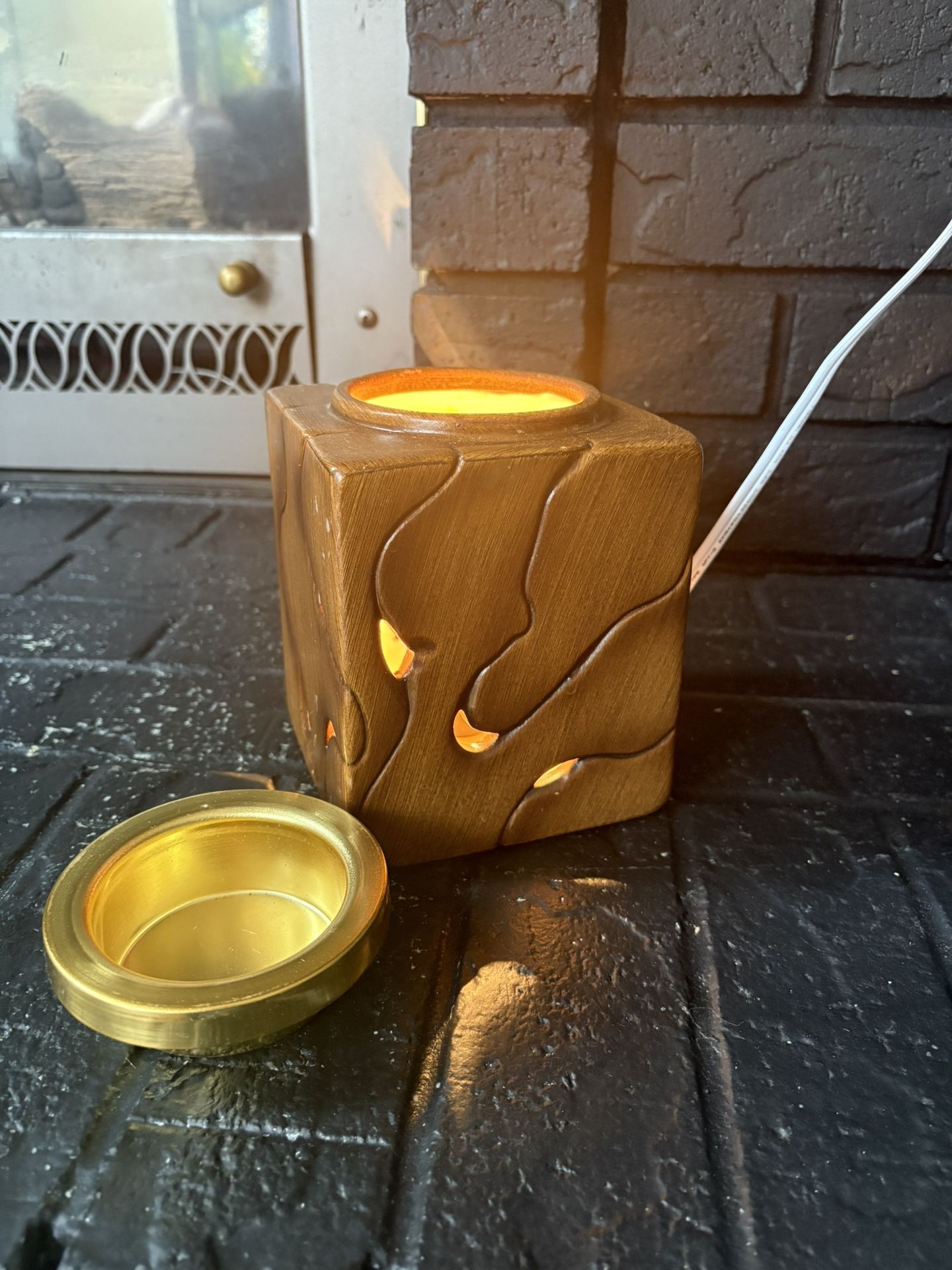 Candle wax warmer