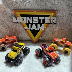Monster jam 3d logos