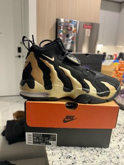 Air DT max Deion sanders gold size 10