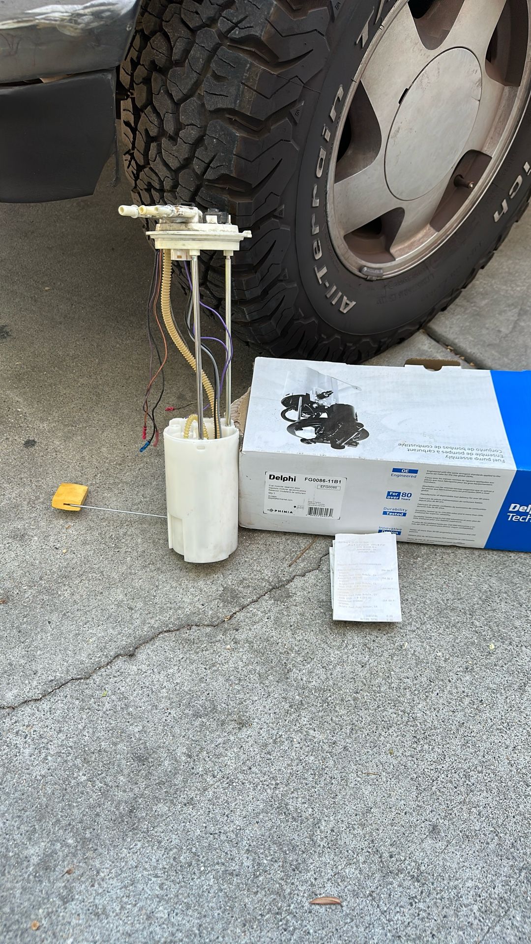 1998 Obs Chevy K 1500 Fuel Pump