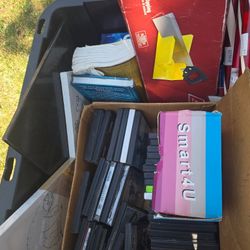 40+ Movies, Art Supplies, and Other Styff