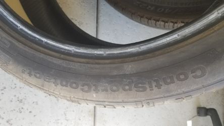 Continental Contisportcontact5, 295 40 R22