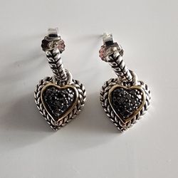 Black Diamonds Earrings