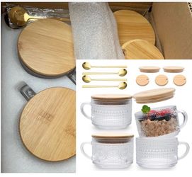 4pcs Overnight Oats Containers