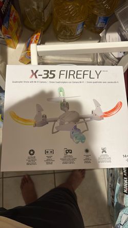 X-35 Firefly Quadcopter Drone with Wi-Fi Camera