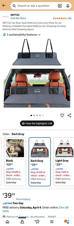 Car seat extension plate