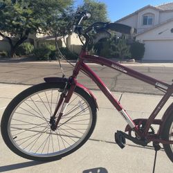 Red Men s Huffy Casoria 27.5 Comfort hybrid Bike for Sale in Phoenix AZ OfferUp