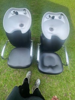 Salon Shampoo Backwash Units
