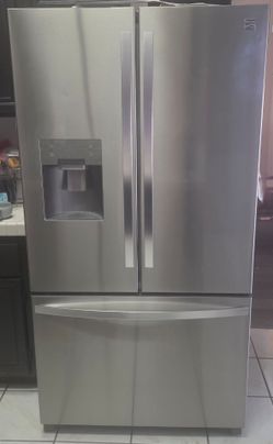 Kenmore Refrigerator 3 door fingerprint-resistant stainless steel
