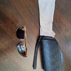 OAKLEY Disclosure Mirrored Sunglasses With Case And Small Bag