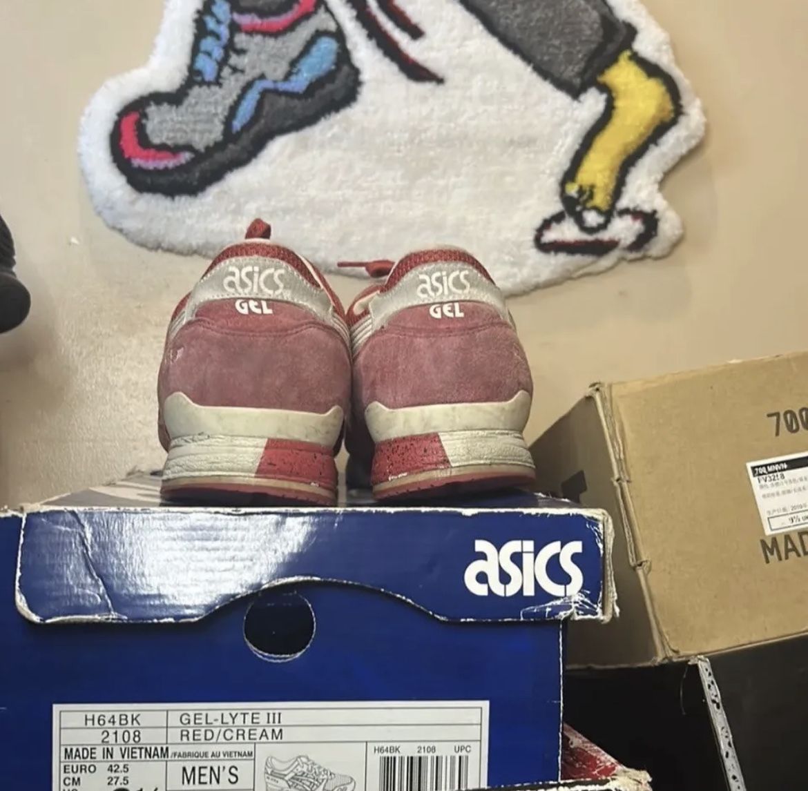 2016 ASICS Gel Lyte III Strawberry Cream