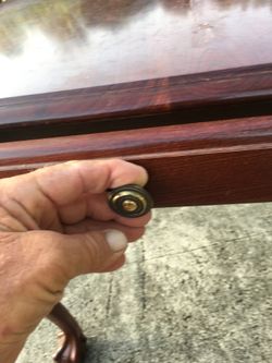 End table with drawer