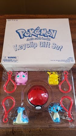 Pokemon keychain set - price reduction!!!