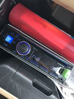 Alpine car radio