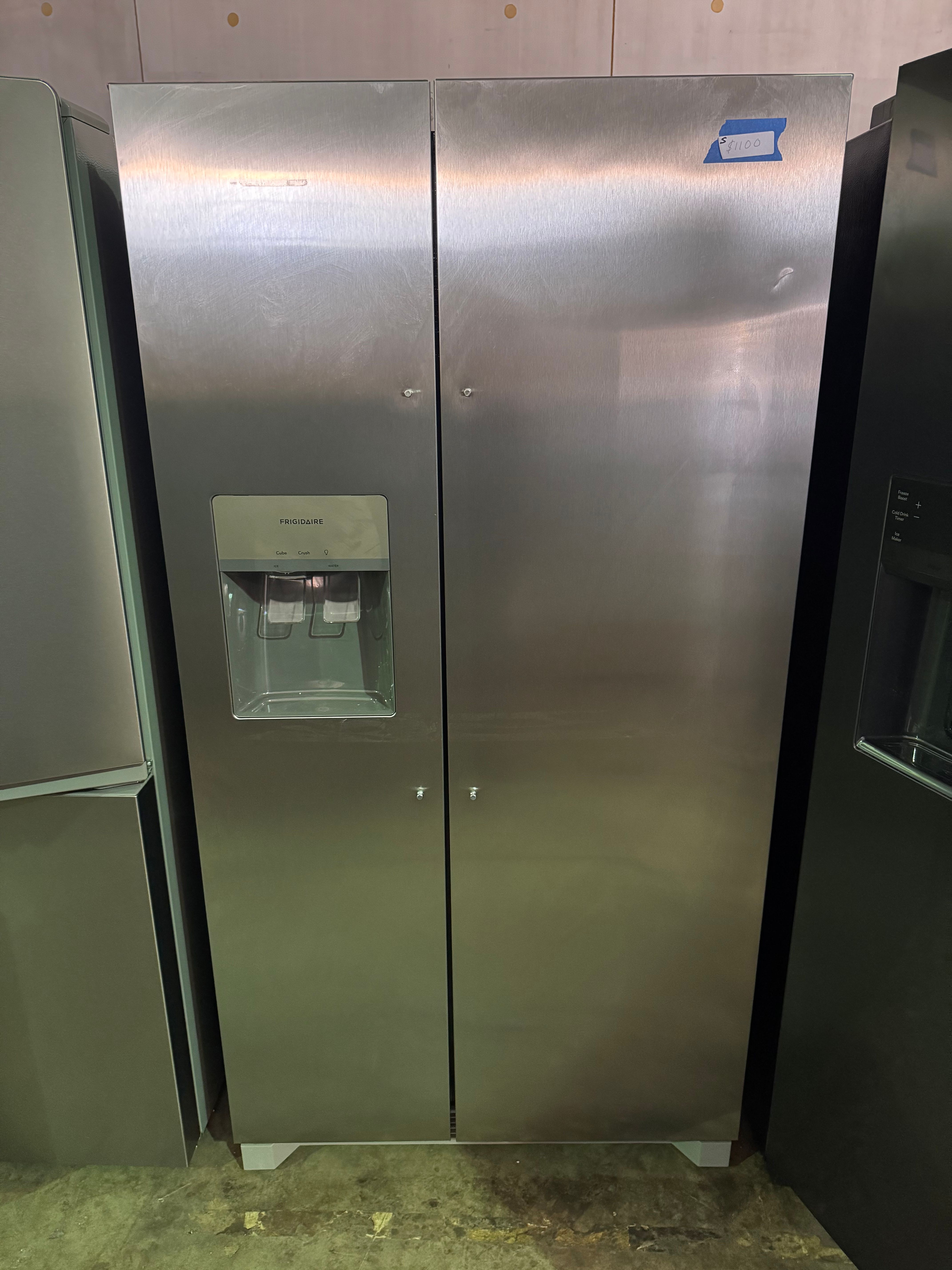 π¨ (Scratch & Dent) Side-by-Side Refrigerator β Stainless Steel β Frigidaire π¨