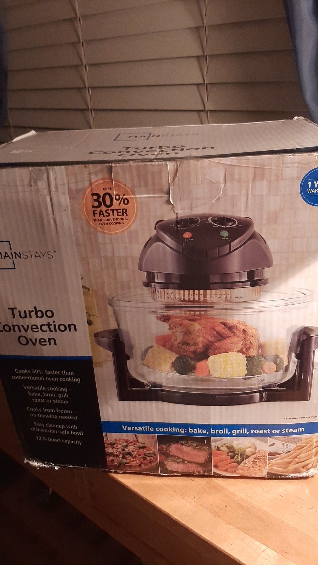 Mainstays turbo convection oven.