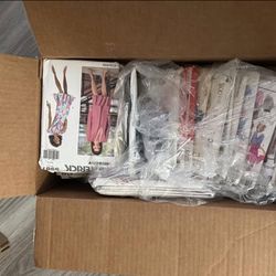 Lot of 68 Sewing Patterns Vogue Simplicity McCalls Butterick Kwik Sew Anne Klein