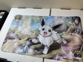 Pokemon Go Radiant Eevee TCG Play Mat 24 x 13