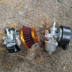Motorized bicycle carburetor