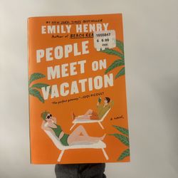 People We Meet On Vacation Book 