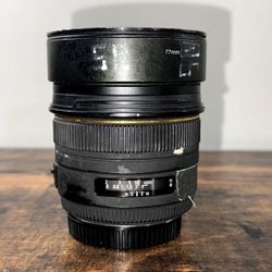 Sigma 50mm F/1.4 EX DG HSM For Nikon F Mount 