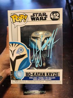 Bo Katan Autographed Funko Pop