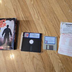 Street Fighter Dual Pack 3.5 And 5.25 Disks. 1992 Edition