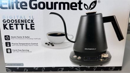 Elite Gourmet Gooseneck Kettle