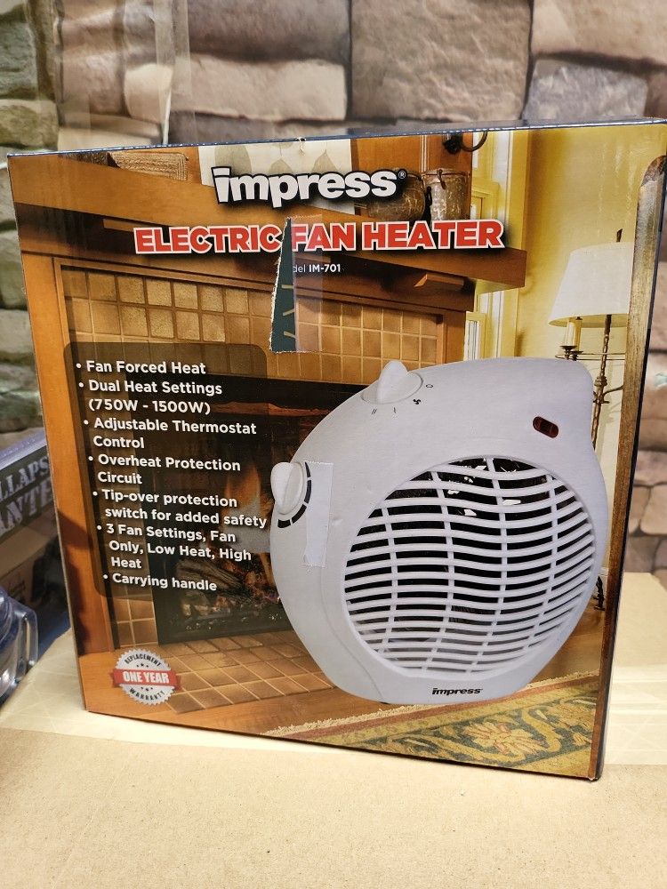 Electric Fan Heater. for Sale in Livingston, NJ - OfferUp