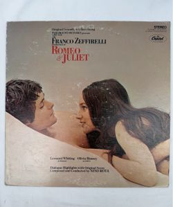 Romeo & Juliet Original Soundtrack Recording Nino Rota Capitol Records LP #101