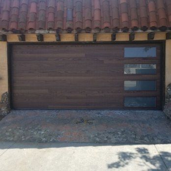 wood like garage doors