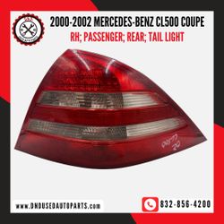 00-02  Mercedes-Benz CL500 Coupe: RH TAIL LIGHT  PART