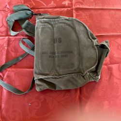  ARMY Gas Mask Bag Chemical Biological Field M17 Series RBR