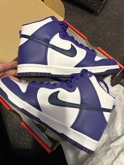 midnight navy purple dunks