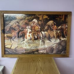 Large Framed Puzzle