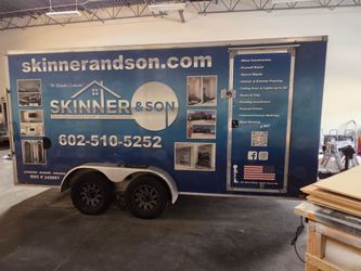 2021 Look 16' enclosed trailer w/ build out