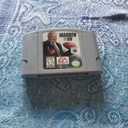 Madden NFL 99 Nintendo 64 Cartridge Only Authentic N64 Game