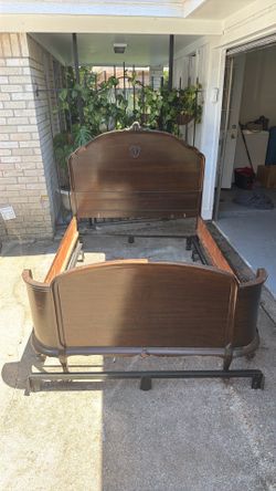 Heavy Woden Double Bed