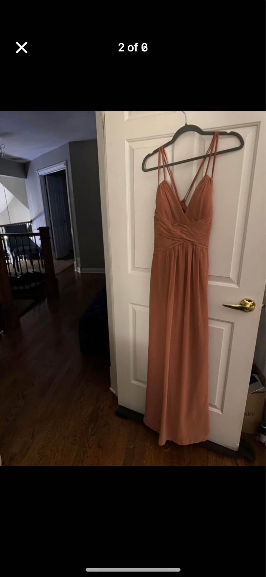 Women’s Azazie Dress - Size 6 - Cedar Rose Color