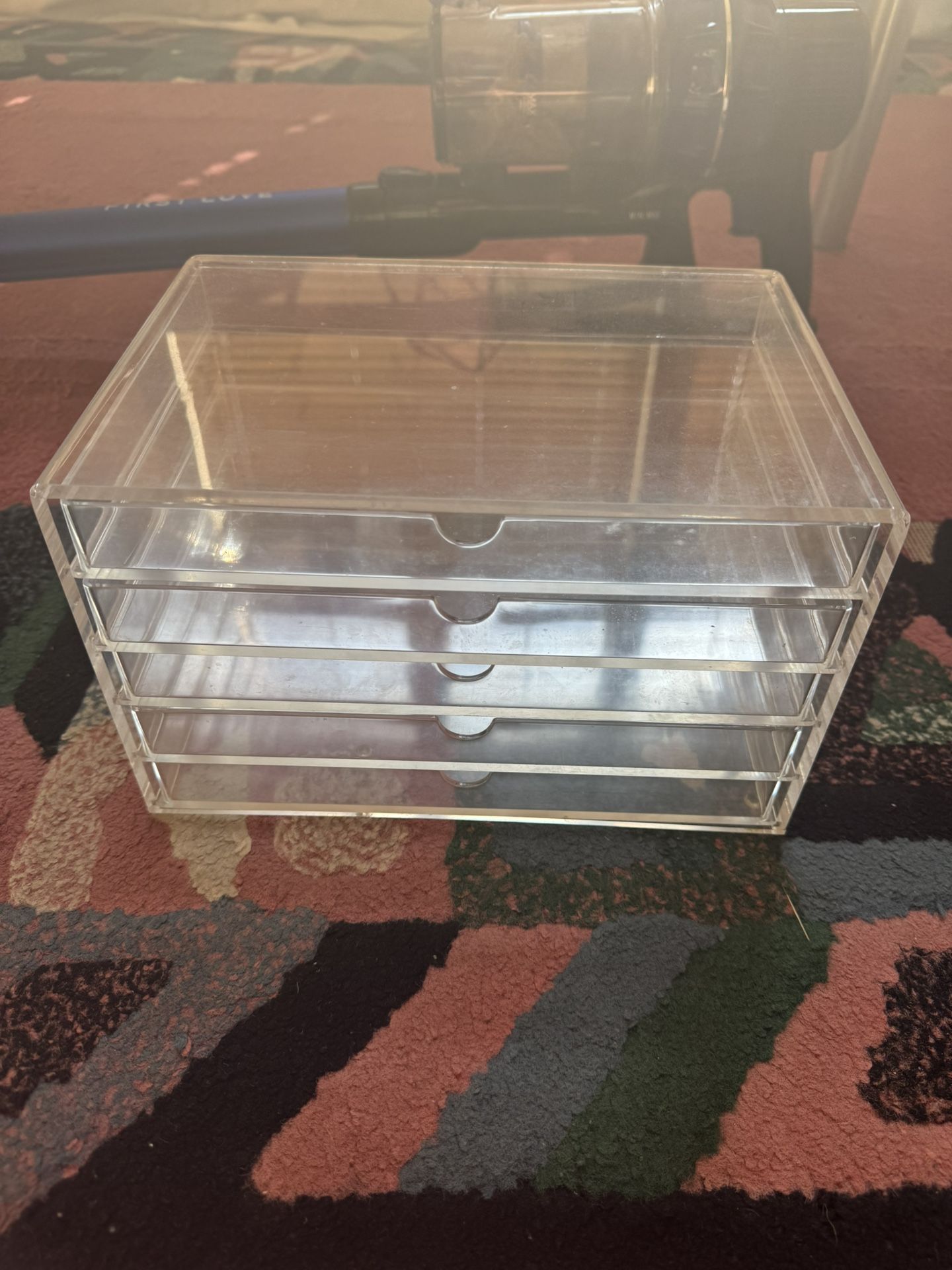 Clear Makeup Organizer 5 Drawer