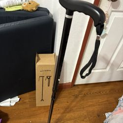 Walking Cane Walking Stick for Foot Sprain or Elders 