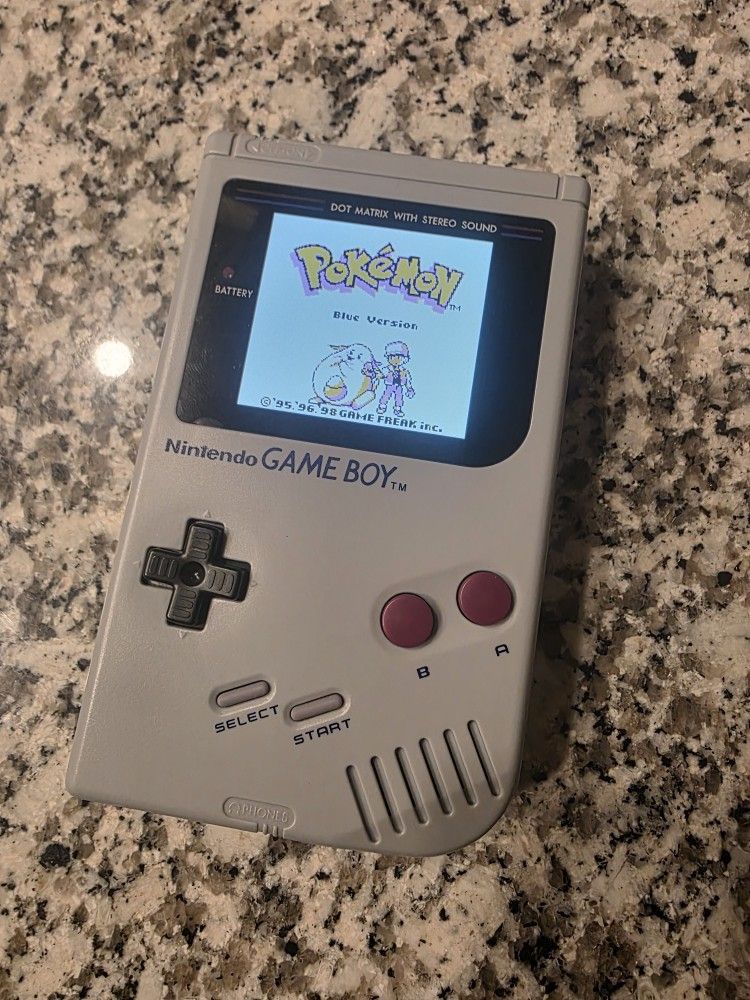 Nintendo Gameboy Gray DMG IPS Screen Upgrade