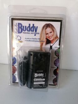 Brand new BUDDY PERSONAL AIR PURIFIER FRESH Air 1.5 inch x 3 Inch