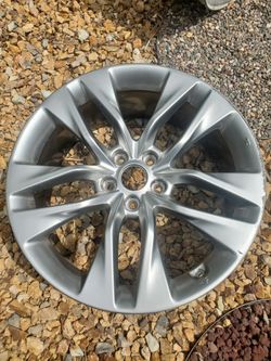 Genesis Coupe Wheels 19" Silver