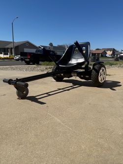 Pro Hoverboard with Go Kart Seat Electric E-Bike Skateboard