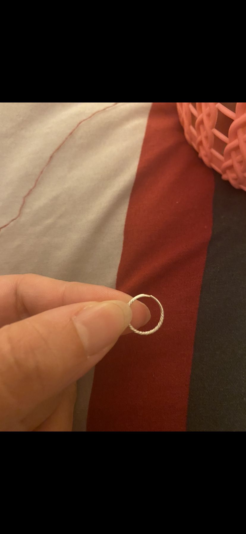 Real Silver Nose Ring $9 