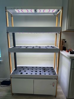 Rise Garden 3 Three-Level Smart Hydroponic Indoor Garden — Fully Assembled