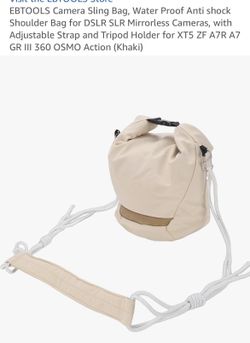 Camera Sling Bag, Water Proof Anti shock Shoulder Bag