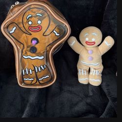 Shrek GINGY makeup/pencil Bag -GINGY Beanie Sold Separate 